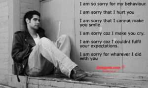 I’m Sorry Status for Friend, Apology words to best friend